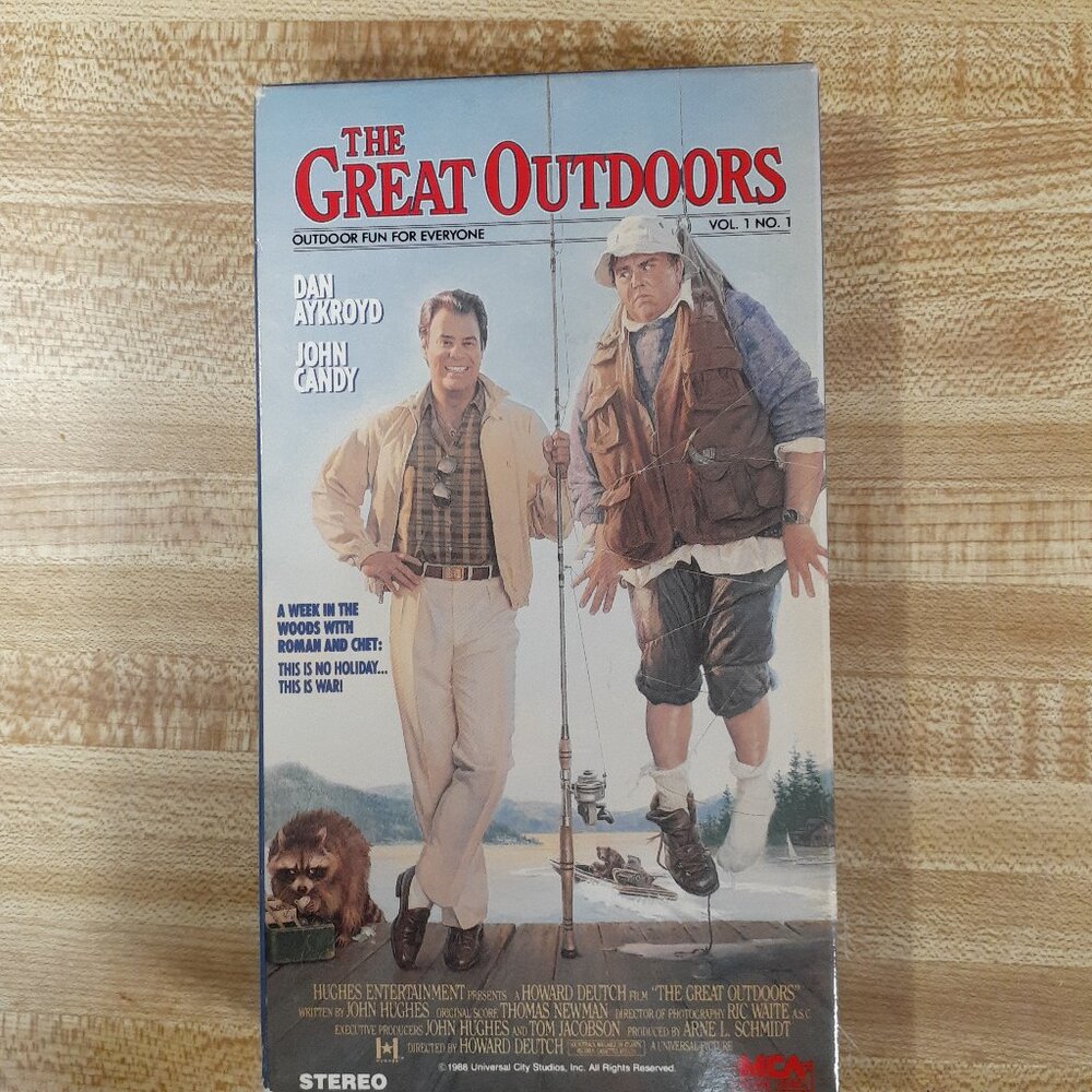 The Great Outdoors VHS 1988 Dan Aykroyd  John Candy Wisconsin 80s Cult Classic
